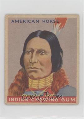 1933 Goudey Indian Gum - R73 - Series of 96 #43 - American Horse