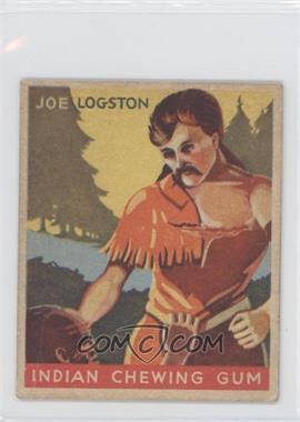 1933 Goudey Indian Gum - R73 - Series of 96 #66 - Joe Logston