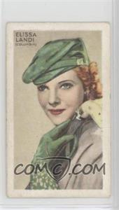 1934 Gallaher Champions of Screen & Stage - Tobacco [Base] - Red Text #43 - Elissa Landi [Good to VG‑EX]