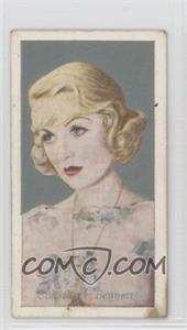 1934 Godfrey Phillips Film Favourites - Tobacco [Base] #33 - Constance Bennett [Poor to Fair]