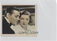 Clark Gable and Myrna Loy