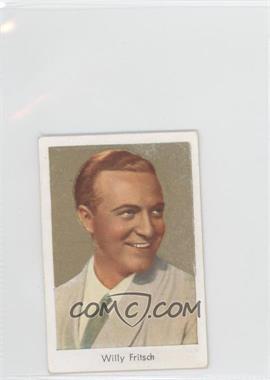 1934 Goldfilm Series 1 - Tobacco [Base] - Constantin Back #7 - Willy Fritsch