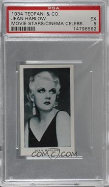 1934 Teofani Modern Movie Stars and Cinema Celebrities - [Base] #_JEHA - Jean Harlow [PSA 5 EX]