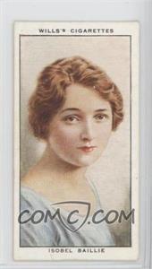 1934 Wills Radio Celebrities Series 1 - Tobacco [Base] #21 - Isobel Baillie