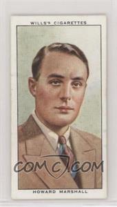 1934 Wills Radio Celebrities Series 2 - Tobacco [Base] #2 - Howard Marshall