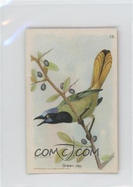 1935 Arm & Hammer Useful Birds of America Series 7 - [Base] #13 - Green Jay