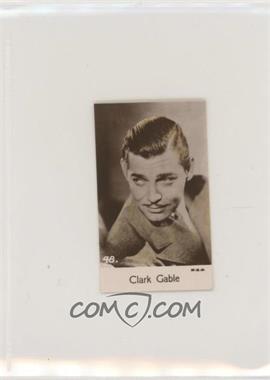 1935 Bridgewater Film Stars 4th Series - [Base] #48 - Clark Gable