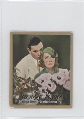 1935 Bunten Filmbilder - Tobacco [Base] - Salem Back #22 - George Brent, Greta Garbo [Good to VG‑EX]