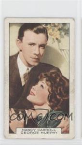 1935 Gallaher Film Partners - Tobacco [Base] #9 - Nancy Carroll, George Murphy [Good to VG‑EX]