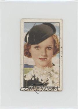 1935 Gallaher Portraits of Famous Stars - Tobacco [Base] #35 - Rochelle Hudson [Poor to Fair]