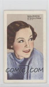 1935 Gallaher Stars of Screen & Stage - [Base] - Green Back #25 - Maureen O'Sullivan