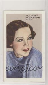 1935 Gallaher Stars of Screen & Stage - [Base] - Green Back #25 - Maureen O'Sullivan