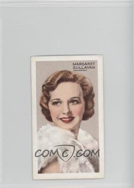 1935 Gallaher Stars of Screen & Stage - [Base] - Green Back #28 - Margaret Sullavan [Good to VG‑EX]