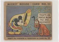 That's an Awful Blow to Me, Mickey! [Good to VG‑EX]