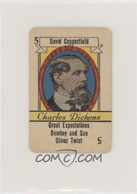 1935 Russell Famous Authors Card Game - [Base] #5.2 - Charles Dickens (David Copperfield)