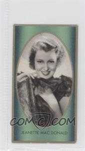 1936 Cigaretten Bilderdienst Bunte Filmbilder Series 1 - Tobacco [Base] - Lloyd Back #125 - Jeanette MacDonald