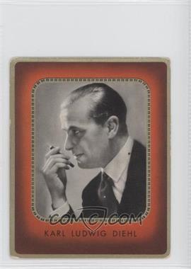 1936 Cigaretten Bilderdienst Bunte Filmbilder Series 1 - Tobacco [Base] - Lloyd Back #167 - Karl Ludwig Diehl [Good to VG‑EX]