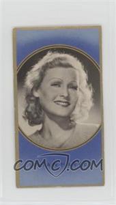 1936 Cigaretten Bilderdienst Bunte Filmbilder Series 1 - Tobacco [Base] - Unsere Marine Back #4 - Lilian Harvey [Good to VG‑EX]