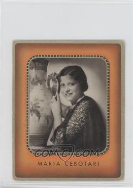 1936 Cigaretten Bilderdienst Bunte Filmbilder Series 1 - Tobacco [Base] - Unsere Marine Back #91 - Maria Cebotari [Good to VG‑EX]