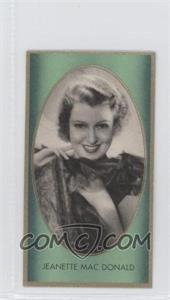 1936 Cigaretten Bilderdienst Bunte Filmbilder Series 1 - Tobacco [Base] - Zuban Back #125 - Jeanette MacDonald