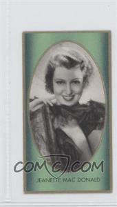 1936 Cigaretten Bilderdienst Bunte Filmbilder Series 1 - Tobacco [Base] - Zuban Back #125 - Jeanette MacDonald