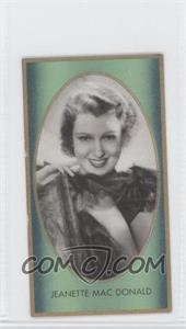 1936 Cigaretten Bilderdienst Bunte Filmbilder Series 1 - Tobacco [Base] - Zuban Back #125 - Jeanette MacDonald