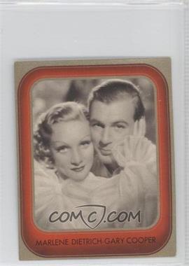 1936 Cigaretten Bilderdienst Bunte Filmbilder Series 1 - Tobacco [Base] - Zuban Back #21 - Marlene Dietrich, Gary Cooper