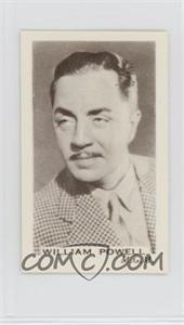 1936 Facchino's Cinema Stars - Food Issue [Base] #39 - William Powell