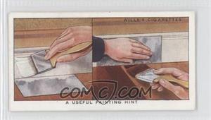 1936 Wills Household Hints - Tobacco [Base] #29 - A Useful Painting Hint