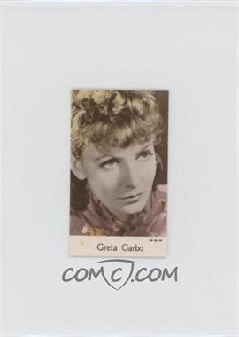 1937 Bridgewater Film Stars 5th Series - [Base] #8 - Greta Garbo