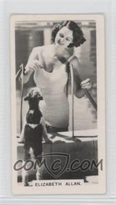 1937 Carreras Film Stars - Tobacco [Base] #13 - Elizabeth Allan