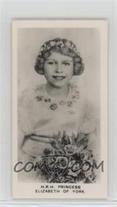 1937 Chairman Juniors Coronation Souvenir - Tobacco [Base] #4 - H.R.H Princess Elizabeth of York