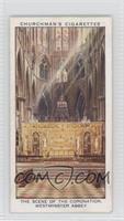 The Scene of the Coronation, Westminster Abbey