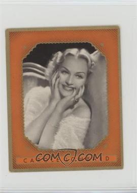 1937 Cigaretten Bilderdienst Bunte Filmbilder Series 2 - Tobacco [Base] - Schwarz Weisz Back #259 - Carole Lombard [Good to VG‑EX]