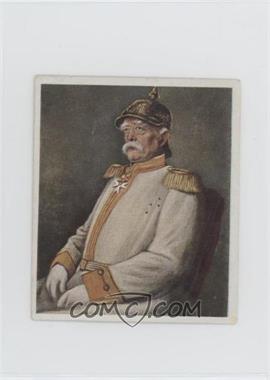 1937 Cigaretten Bilderdienst Die Grossen der Weltgeschichte - Tobacco [Base] - Eckstein Halpus Back #173 - Otto Von Bismarck
