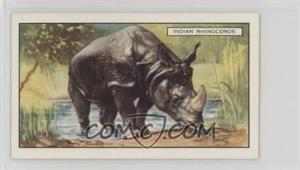1937 Gallaher Wild Animals - Tobacco [Base] #18 - The Indian Rhinoceros