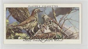 1937 Player's Birds & Their Young - Tobacco [Base] #39 - Missel Thrush