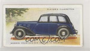 1937 Player's Motor Cars Series 2 - Tobacco [Base] #33 - Morris Fourteen-Six (Series II) Saloon