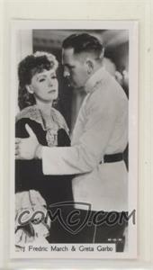 1937 Sinclair Film Stars - Tobacco [Base] #104 - Fredric March and Greta Garbo