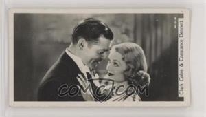 1937 Sinclair Film Stars - Tobacco [Base] #83 - Clark Gable, Constance Bennett