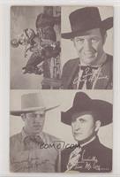 Monte Hale, Andy Devine, Jack Holt, Tim McCoy [Poor to Fair]