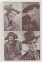 Roy Rogers, Edmund Cobb, Gabby Hayes, Earnest Tubb [Poor to Fair]