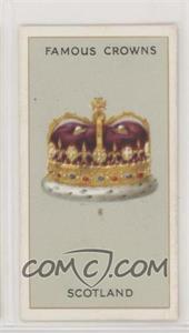 1938 Godfrey Phillips Famous Crowns - Tobacco [Base] #20 - Scotland