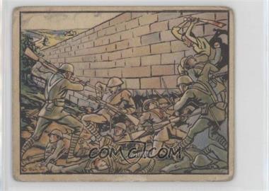 1938 Gum, Inc. Horrors of War - R69 #130 - Japanese Tunnel Under Wall to their Doom [Poor to Fair]