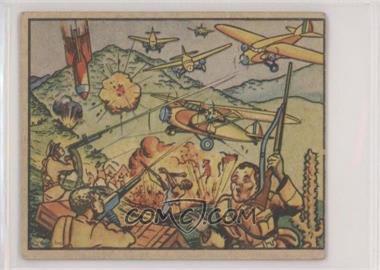 1938 Gum, Inc. Horrors of War - R69 #24 - Italian Squadrons Flying Low Slaughter Ethiopians