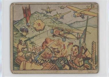 1938 Gum, Inc. Horrors of War - R69 #24 - Italian Squadrons Flying Low Slaughter Ethiopians