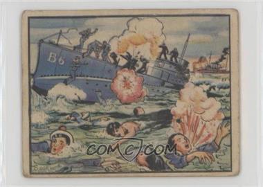 1938 Gum, Inc. Horrors of War - R69 #43 - A Loyalist Submarine Goes To A Watery Grave [Good to VG‑EX]