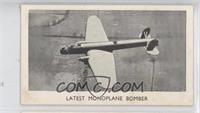 Latest Monoplane Bomber