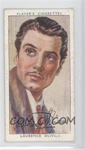 1938 Player's Film Stars Series 3 - Tobacco [Base] #34 - Laurence Olivier [Good to VG‑EX]
