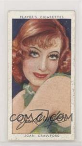 1938 Player's Film Stars Series 3 - Tobacco [Base] #9 - Joan Crawford